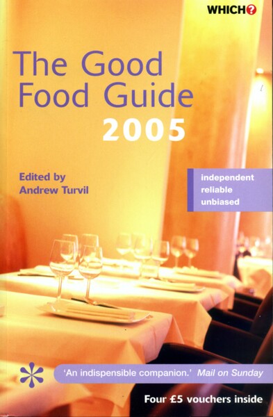 The Good Food Guide 2005 Book Cover